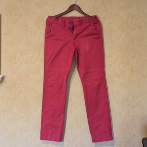 Red Chino Pants by Express -30/32